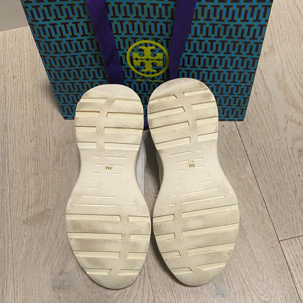 Tory Burch Cream/Off-White Women's Sneakers - Picture 10 of 13